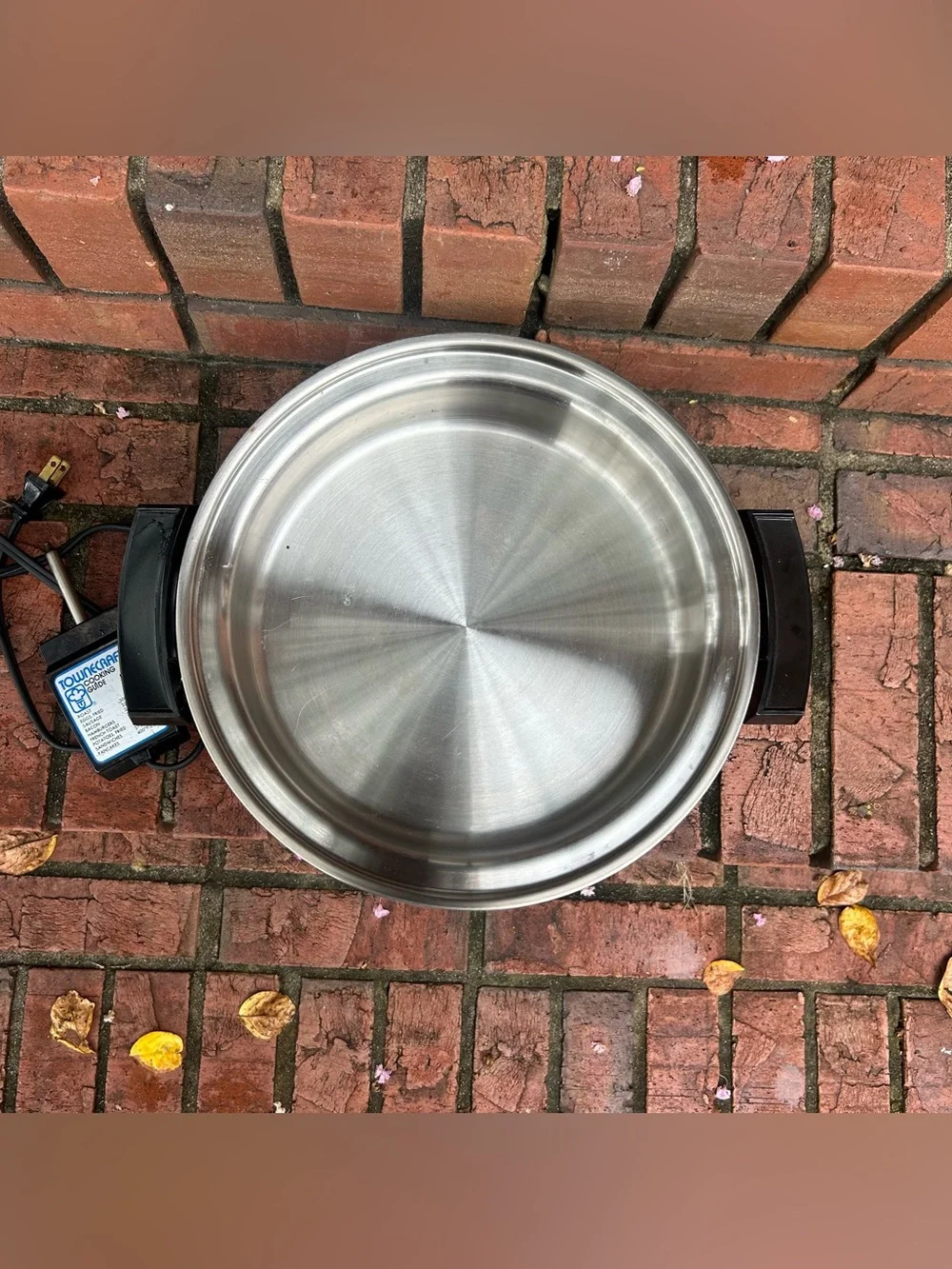 Vintage Townecraft 9.5”Electric Skillet #17450